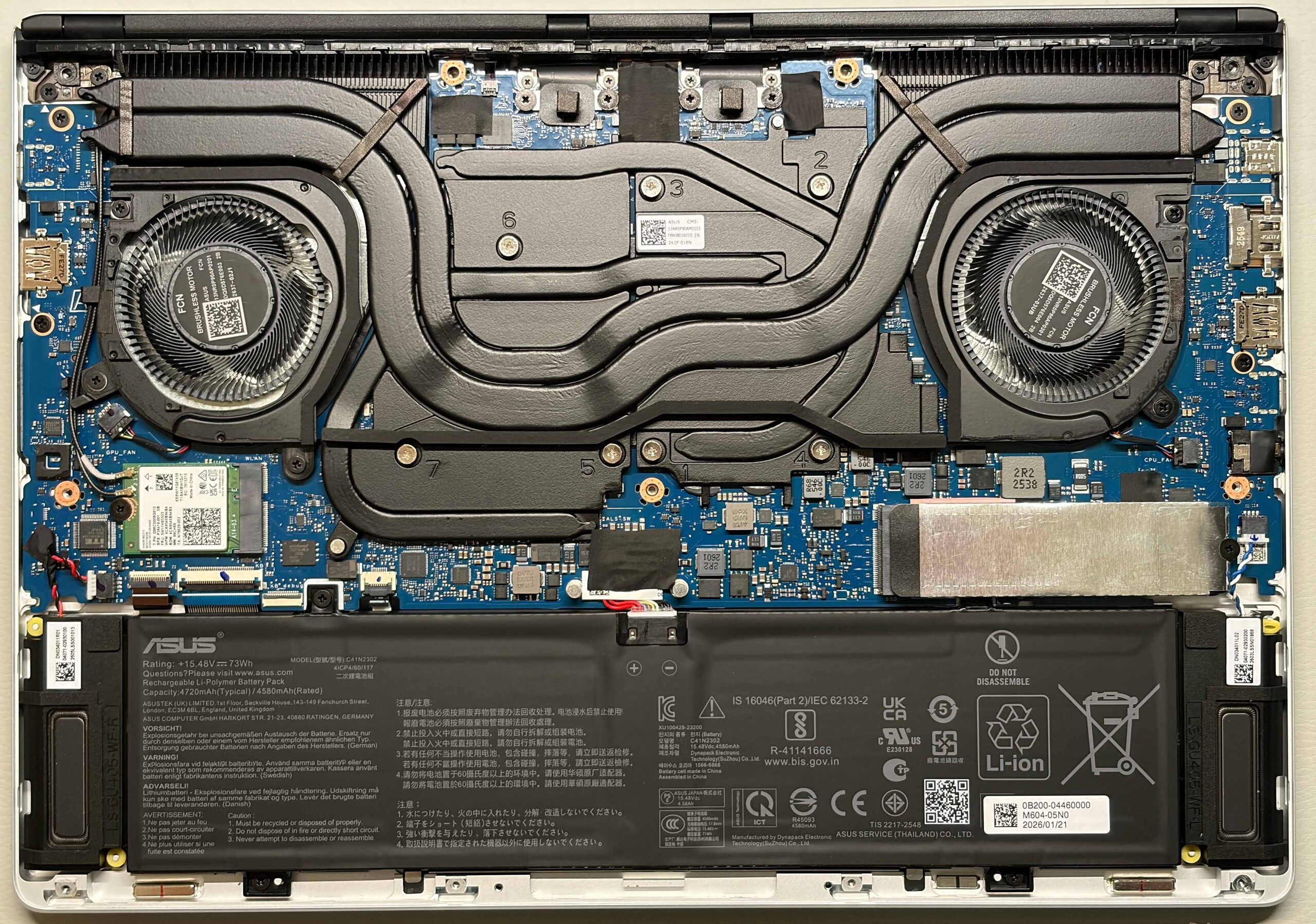 How to replace and fix ASUS ROG Zephyrus G14 GU405AA CPU Fan original 2026 (ASUS ROG Zephyrus G14 GU405AR)